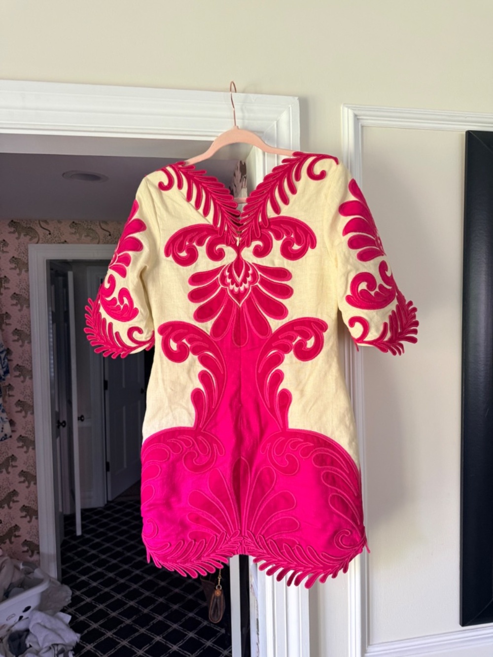 FARMrio raspberry dress XS - Picture 2 of 3